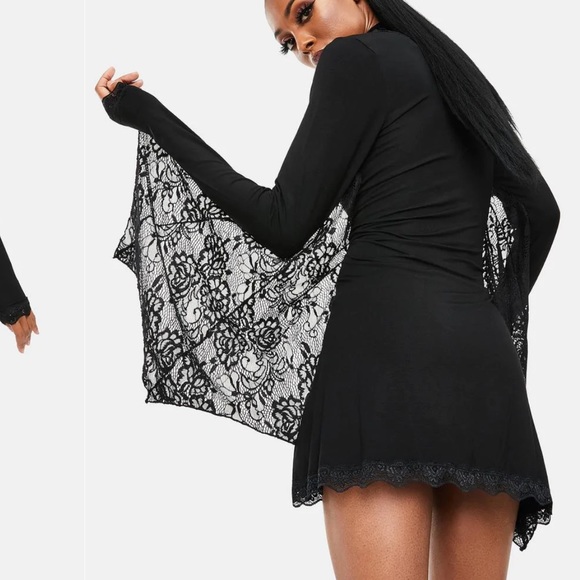 Sexy Bat Girl Costume Dress Small - Picture 2 of 6